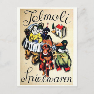 Carte postale Vintage Ad Poster