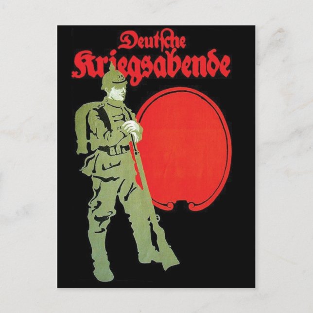 Carte postale Vintage Ad Poster (Devant)