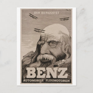 Carte postale Vintage Ad Poster