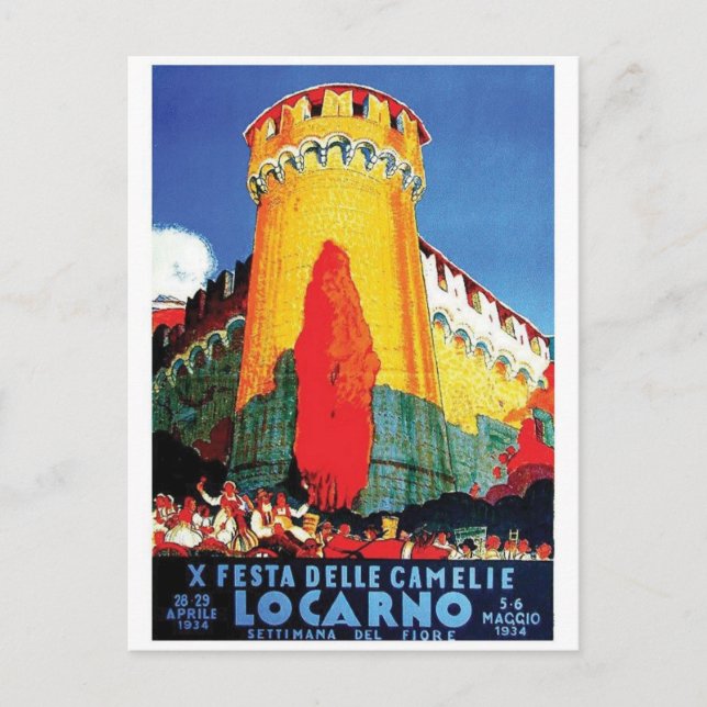 Carte postale Vintage Ad Poster (Devant)