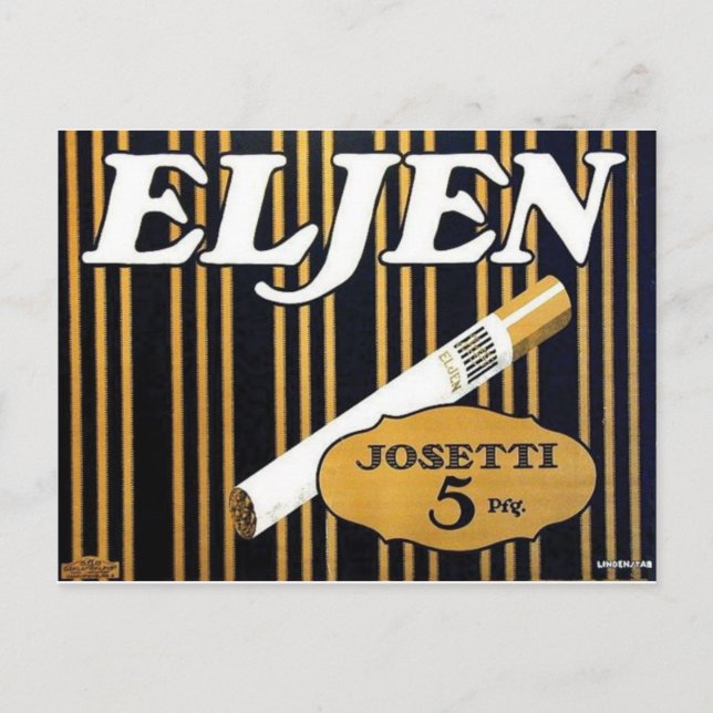 Carte postale Vintage Ad Poster (Devant)