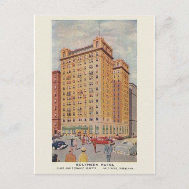 Carte postale Vintage Ad Poster (Devant)