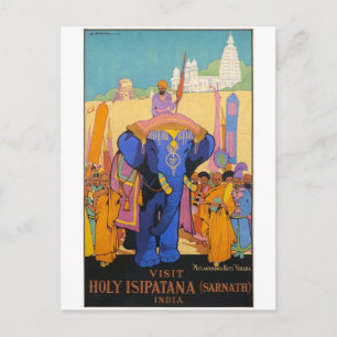 Carte postale Vintage Ad Poster