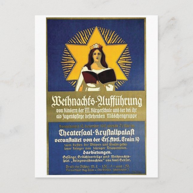 Carte Postale Vintage Ad Poster Postcard (Devant)