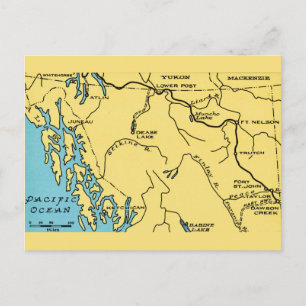 Carte postale Vintage Alaska