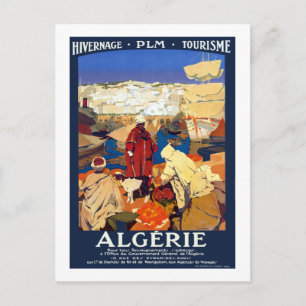Carte Postale Vintage Algérie Travel