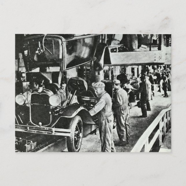 Carte postale vintage allemand automobile (Devant)