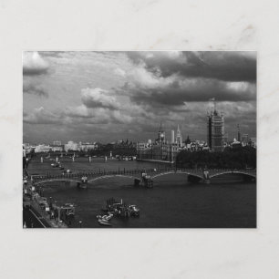 Carte Postale Vintage Angleterre Londres La Tamise