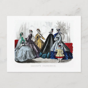 Carte Postale Vintage antique guerre civile de l'époque