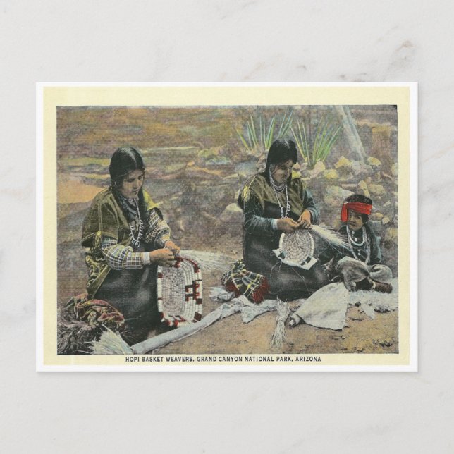 Carte Postale Vintage Arizona Hopi (Devant)