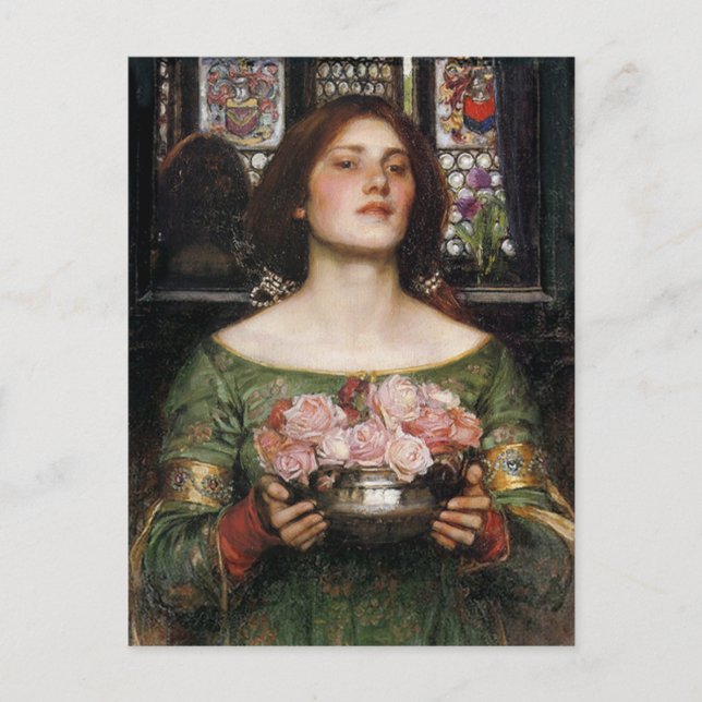 Carte Postale Vintage Art John William Waterhouse (Devant)