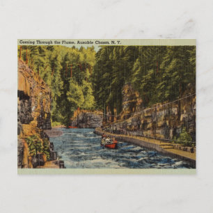 Carte Postale Vintage, Ausable, Chasme, New York