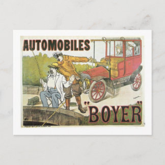 Carte Postale Vintage Automobiles Boyer
