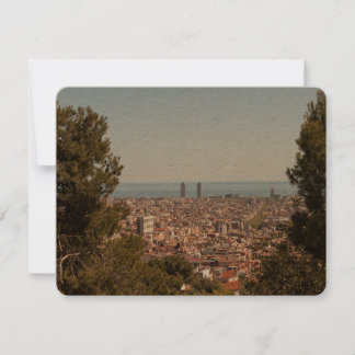 Carte postale vintage Barcelone