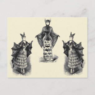 Carte Postale Vintage Bat Ladies