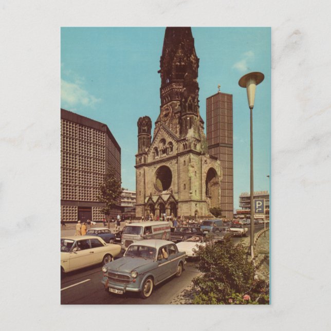Carte postale vintage Berlin (Devant)