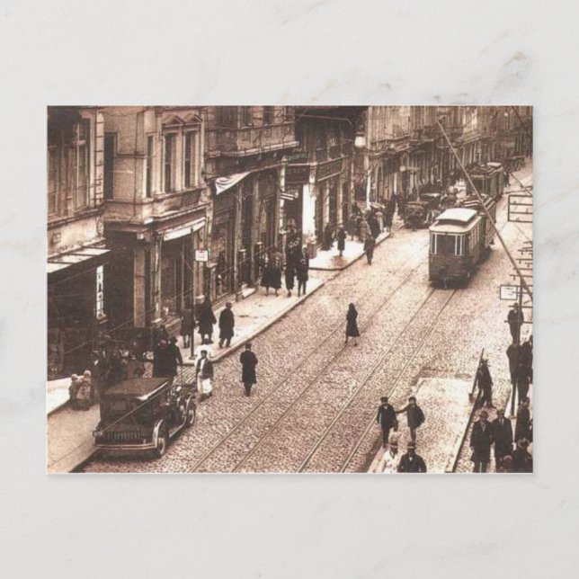 Carte Postale Vintage Beyoglu (Devant)
