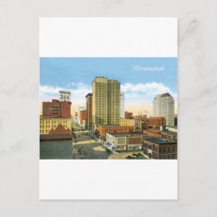 Carte Postale Vintage Birmingham