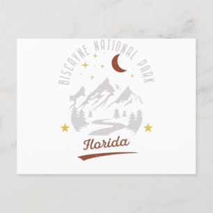 Carte Postale Vintage Biscayne National Park Floride