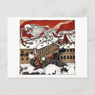 Carte postale vintage Bloody Revolt