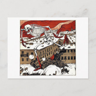Carte postale vintage Bloody Revolt