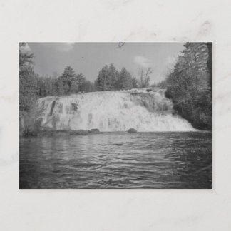 Carte Postale Vintage Bond Falls, la péninsule supérieure du Mic