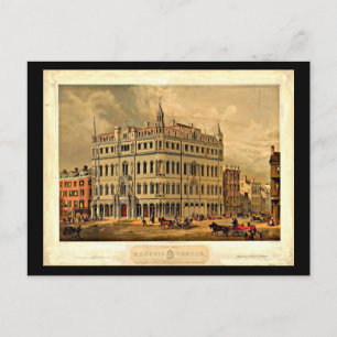 Carte postale Vintage Boston Art-8