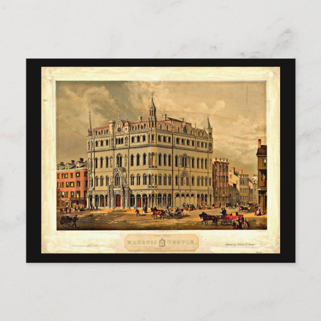 Carte postale Vintage Boston Art-8 (Devant)