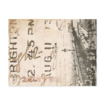 Carte postale vintage Brighton Pier