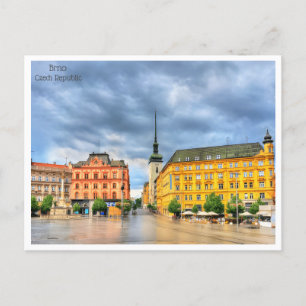 Carte Postale vintage Brno République tchèque République tchèque