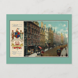 Carte Postale Vintage ca 1900 Birmingham Corporation Street