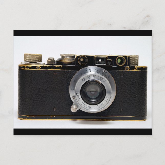 Carte postale vintage CAMERA 3 German Rangefinder  (Devant)