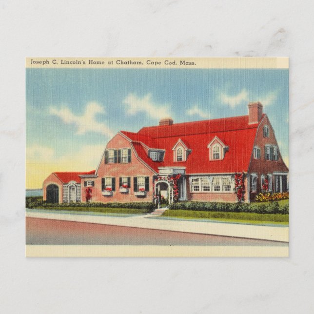 Carte Postale Vintage, Cape Cod, Massachusetts (Devant)