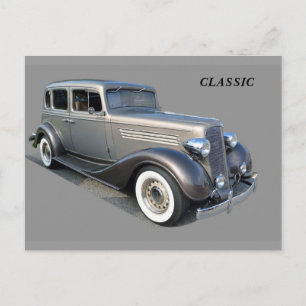 Carte Postale Vintage Car