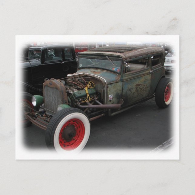 Carte postale Vintage Car ! (Devant)