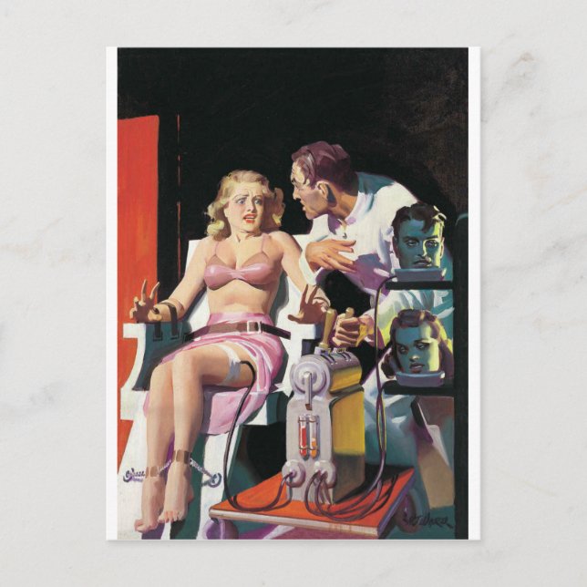 Carte Postale vintage cartoon weird (Devant)