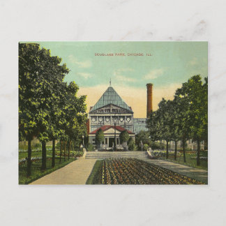 Carte Postale Vintage Chicago Park