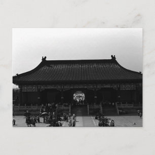 Carte Postale Vintage china temple of heaven gate