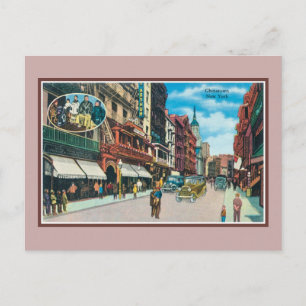 Carte Postale Vintage Chinatown New York