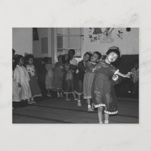 Carte Postale Vintage Chine Shanghai garderie