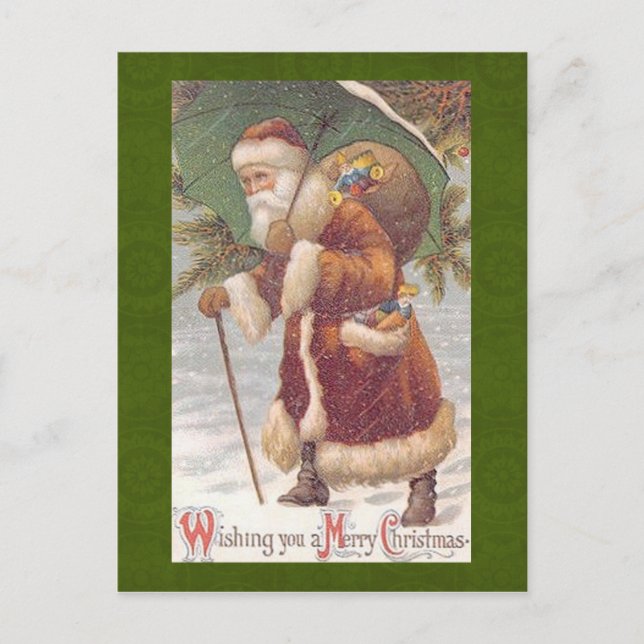 Carte postale Vintage Christmas (Devant)