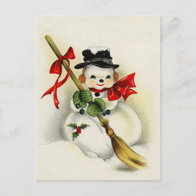 Carte postale Vintage Christmas (Devant)