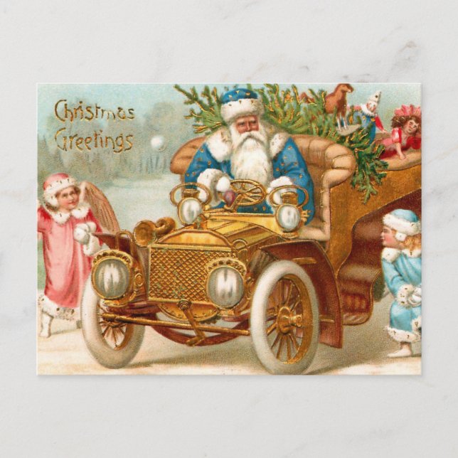 Carte postale Vintage Christmas (Devant)