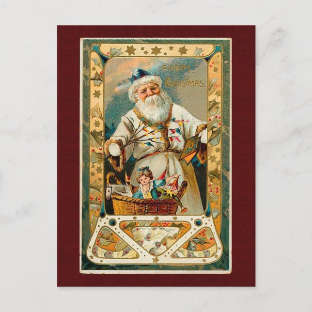 Carte postale Vintage Christmas (Devant)