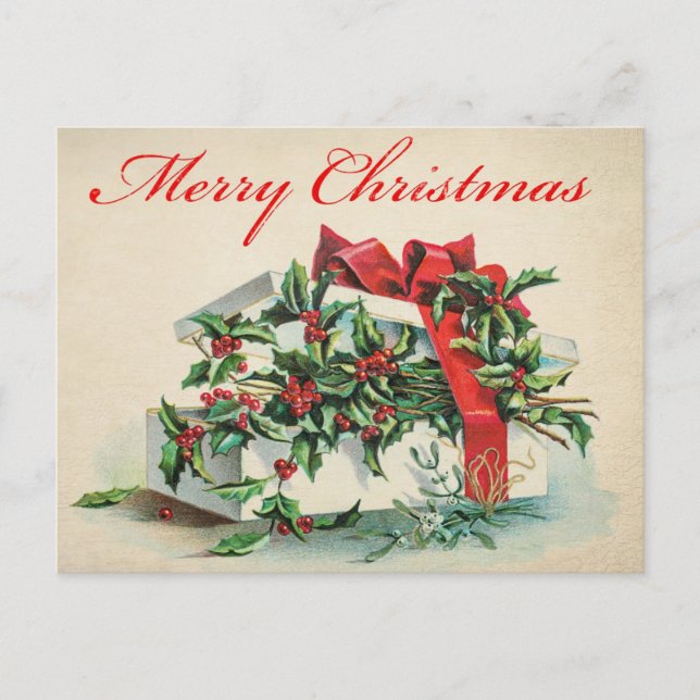 Carte postale Vintage Christmas (Devant)