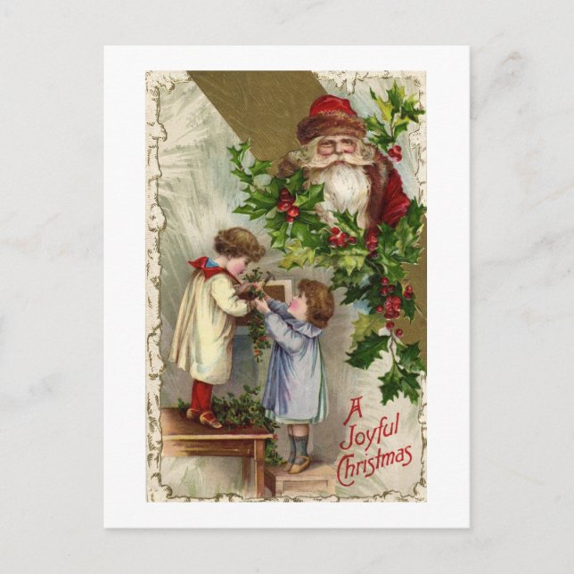 Carte postale Vintage Christmas (Devant)