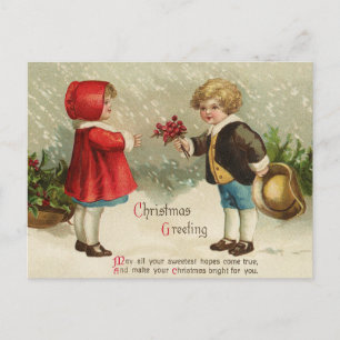 Carte postale Vintage Christmas
