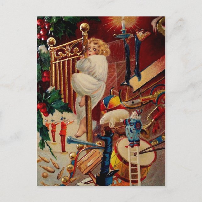 Carte postale Vintage Christmas (Devant)