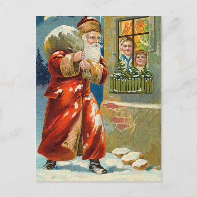 Carte postale Vintage Christmas (Devant)