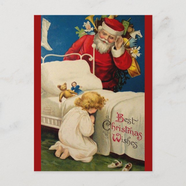 Carte postale Vintage Christmas (Devant)